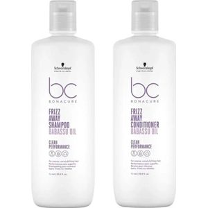 Schwarzkopf BC Frizz Away Shampoo & Conditioner - 2x1000ml