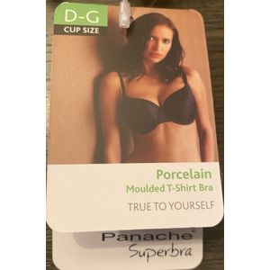 Panache Lingerie Superbra BH - voorgevormd - D-H cup - zwart - maat DD70