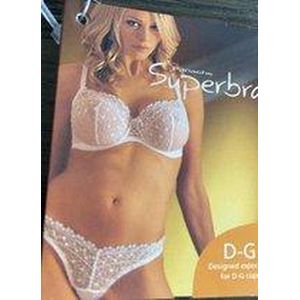 Panache Superbra Lingerie Jasmin BH - underwired balconnet bra - zwart - maat FF65