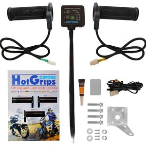 Oxford - V8 Handvatverwarming - Zwart - 5 standen regelbaar