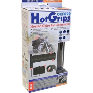 HotGrips™ - Verwarmde Handvatten - Zwart - Rubber - Universeel