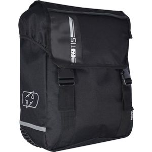 Oxford Waterdichte luxe Zijtas voor de Fiets - Enkele Fietstas -Waterdicht Polyester - Boodschappen - Afneembare Fietstas - Inhoud 13 Liter