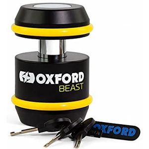 Oxford Beast Lock Diamond Sold Secure LK120 Motorslot zwart