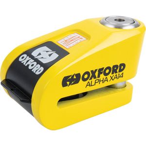 Oxford XA14 Alarm - Schijfremslot ART 4 met alarm - Handig Motorslot art4 gekeurd - Remschijfslot