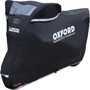 Motor en Scooterhoes - Waterdichte Hoes - Oxford Stormex Motorhoes met opbergtasje - Buitenhoes 203 x 83 x 119cm - S