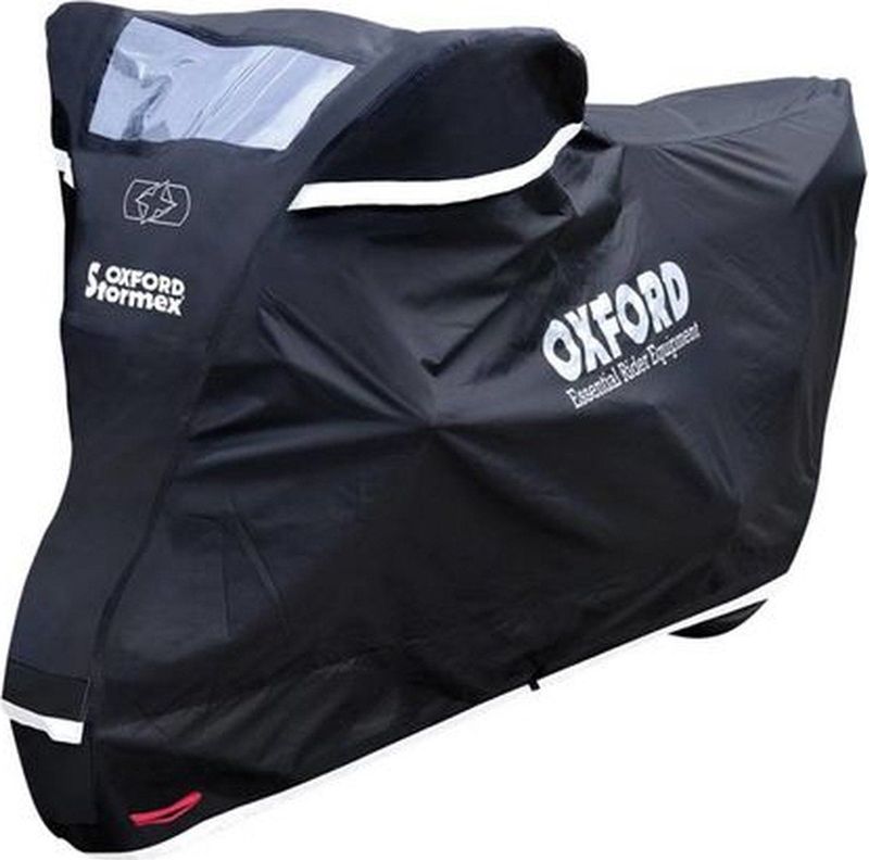 Oxford - Stormex - Outdoor Motorhoes - Zwart - Waterdicht - 246 x 104 x 127