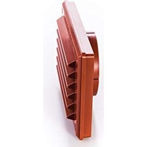 Rytons Building Products RD3FLVTCBG Vliegscherm Louvre Vent met Spon, Terracotta