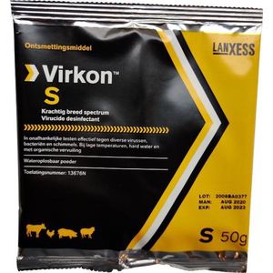 Virkon™S - Ontsmettingsmiddel - 50 Gram - Effectief Tegen Virussen en Bacteriën