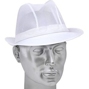 TRILBY hoed wit, L, Kleur: wit, 1