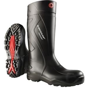 Dunlop Purofort+ Full Safety Wellington Laarzen, Zwart, UK 10