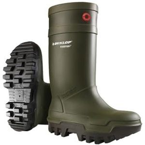 Dunlop Unisex Purofort Thermo+ Veiligheid Wellington Boot Groen 05