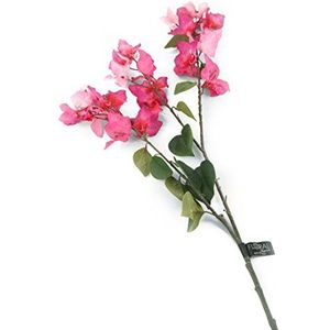 Floral Elegance Kunstmatige 107cm Enkele Stam Fuchsia Bougainvillea Bloem