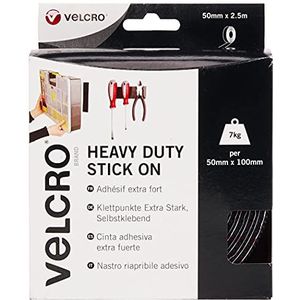 VELCRO® VEL-EC60245 Klittenband Om Vast Te Plakken Haak- en Lusdee