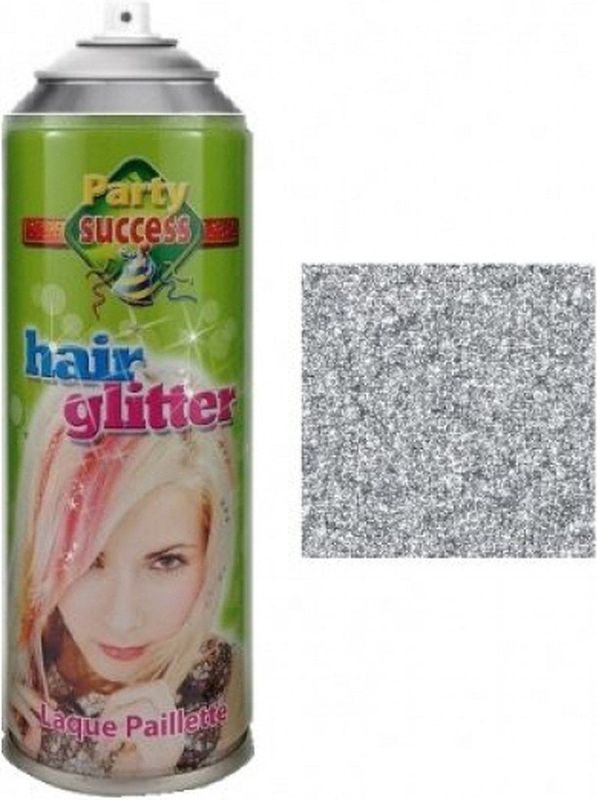 Glitter Haar Spray - Zilver - 125 ML