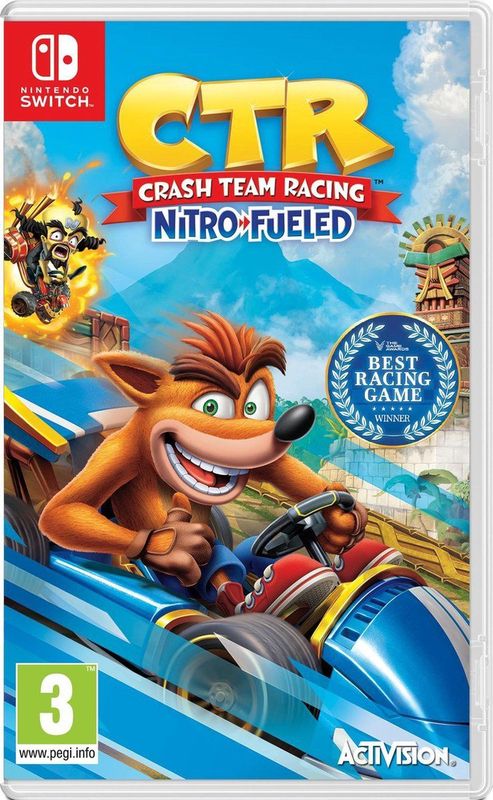 Nintendo Games Switch Crash Team Racing Nitrofueled Imp Uk