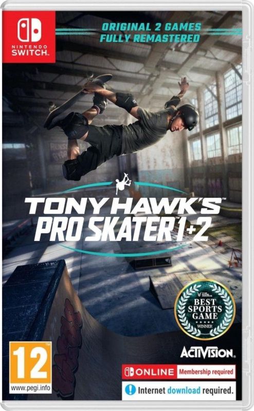 Tony Hawk's Pro Skater 1+2 - Nintendo Switch