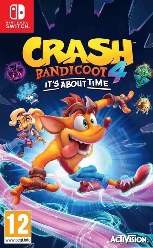 Nintendo Games Switch Crash Bandicoot 4 It´s About Time Imp Uk