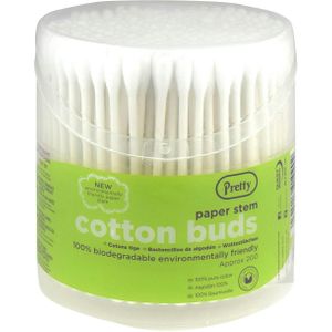 Pretty Papierstam Katoenen Knoppen 200 st