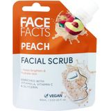 Face Facts - Gezichtsscrub - Peach - 60 ml