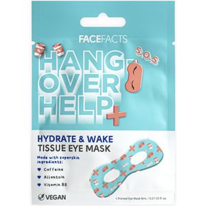 Face Facts Hangover Help Hydrateren & Wake Tissue Eye Mask