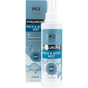 Facemist - Hyaluronisch Gezichts- en Lichaamsmist - 200 ml