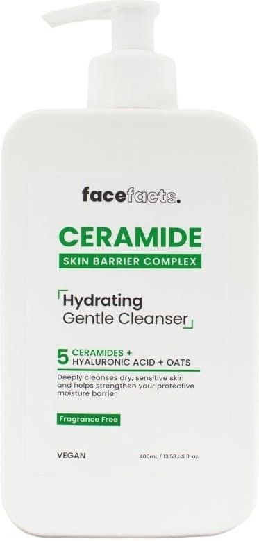 Face Facts - Ceramide Hydrating Cleanser - 200 ml - Gezichtscleansers