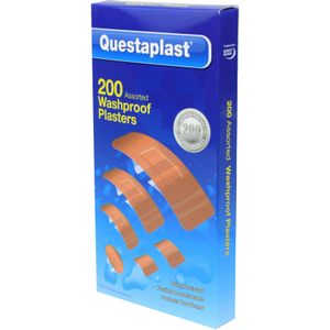 Questaplast Diverse Wasbestendige Pleisters 200 st