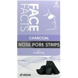 Face Facts - Houtskool Neusporiestrips - 6 Stuks - Diepe Reiniging