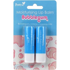 Pretty Moisturising Lip Balm Kids Bubblegum 2 x 4,3 g