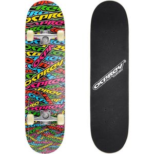 Osprey Stickers 31"" Double Kick Pro Skateboard - 608z - Ideaal voor Beginners & Trucs, Meerkleurig Design