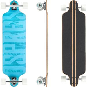 Osprey Text 38"" Twin Tip Longboard Skateboard - Abec 9 - 70 x 51mm SHR 78A PU wielen - 8 Inch Aluminium Trucks