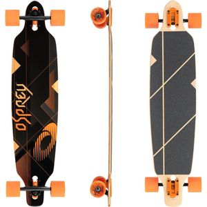 Osprey | Twin Tip Longboard, 39"" Compleet Skateboard, 7-laags Canadese esdoorn, voor kinderen, volwassenen en beginners, Nexus, meerdere kleuren