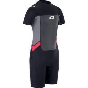 Osprey Origin 3/2mm Neopreen Shorty Wetsuit in Rood voor Kinderen - XS 23.5"" - Geschikt voor: Lengte 107-114 cm - Borst 60-65 cm - Ideaal voor Zomerse Watersporten