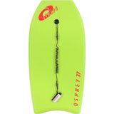 Osprey XPE bodyboard voor kinderen, XPE strepen, groen, 99 cm