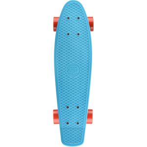 Xootz Penny Board Mini Cruiser Skateboard - Helder Blauw - 56 cm (22 inch) - Ideaal voor Jonge Skaters