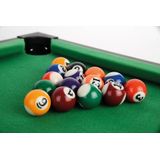 Toyrific Poolbiljarttafel 27 Inch Bruin 20-delig