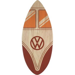 Volkswagen VW T1 Bus Skimboard (104 cm) - rood/hout