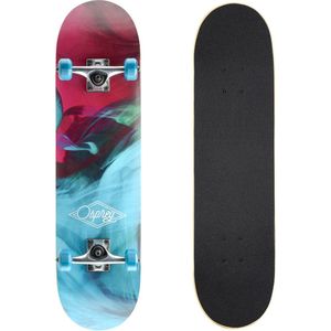 Osprey | Compleet skateboard, 31 ""x 8"" Double Kick Skateboard voor kinderen en volwassenen, Concave Deck, inclusief griptape, dek en wielen, emulsie, meerdere ontwerpen