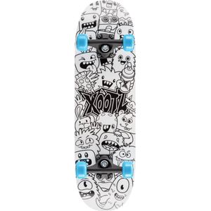 Xootz 28"" Sketch Ya Deck Skateboard: Kleurrijke, Creatieve Skateboardervaring voor Beginners
