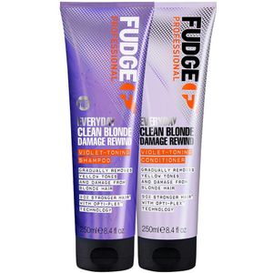 Fudge Everyday Clean Blonde Damage Rewind Violet-Toning Duo 2 x 250 ml