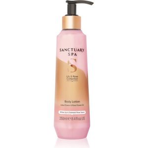Sanctuary Spa Lily & Rose Hydraterende Bodylotion voor Droge Huid 250 ml