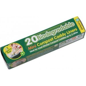 Bio afbreekbare afvalzakken 5 liter - 20 stuks