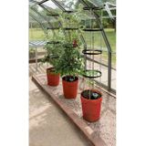 GARLAND ZELF BEWATERENDE POT 11 LITER ROOD