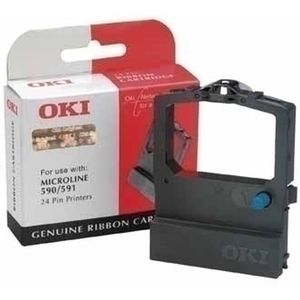 Original Dot Matrix Tape OKI 9002303 Nylon Black