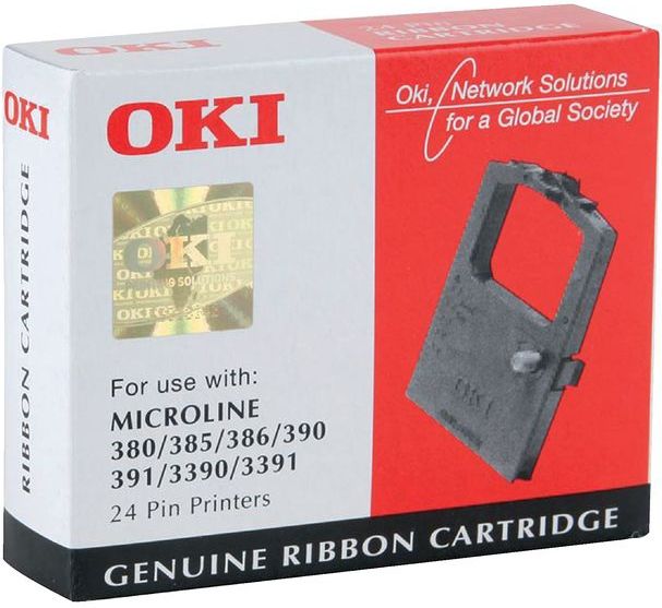 Lint oki 09002309 voor ml390/391 zwart | 12 stuks