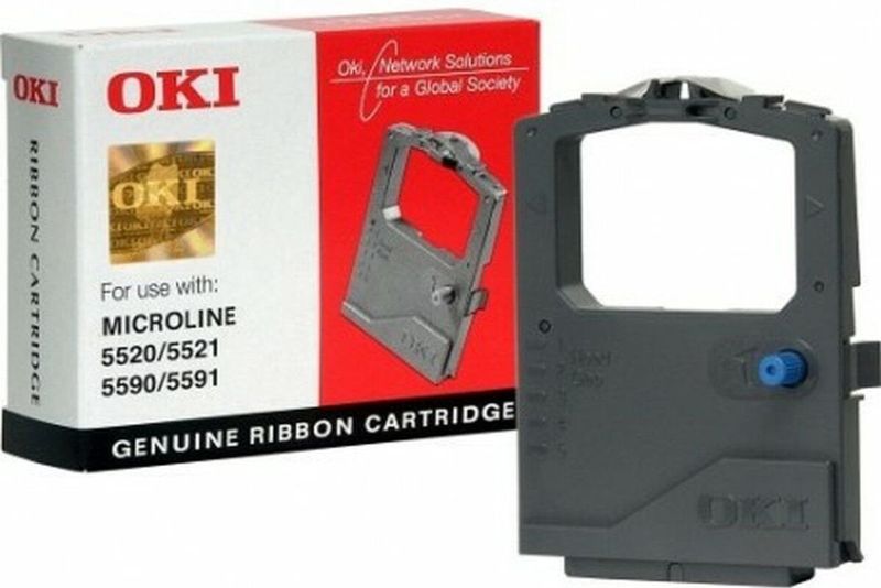 Oki - ML-5520/5521/5590 - Lintcassette - Zwart