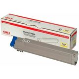OKI - C9600/C9800 - Toner - Geel - Origineel - Tot 15.000 pagina's