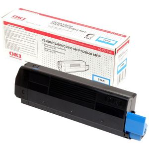 Oki - Toner Cyaan - 5000 Pagina's - Originele Toner