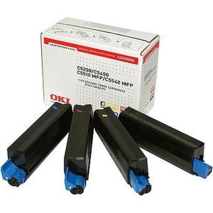 OKI 42403006 Toner Kit - Rainbow - Origineel - Geschikt voor OKI C5250, C5450, C5510 MFP