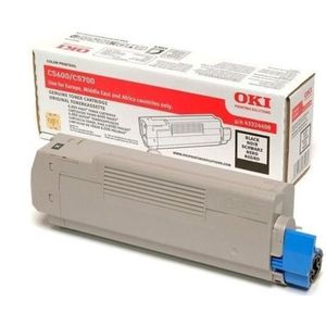 Oki - C5600/5700 - Toner - Zwart - Origineel